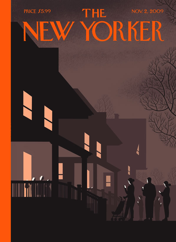 The New Yorker - Halloween cover 2009